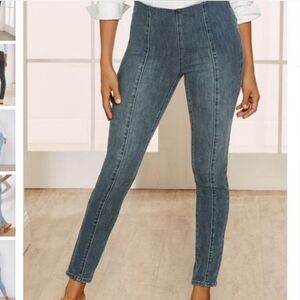 Soft surroundings The Ultimate Denim Pull-on Skinny Jeans Medium